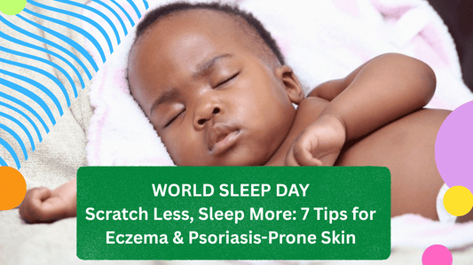 World Sleep Day Eczema Scratch Less - Rukai Botanicals