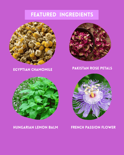 Sleep & Stress Relief Tea | Organic Herbal Blend