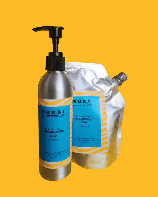 Refill Pouch | Natural Black Soap Body Wash