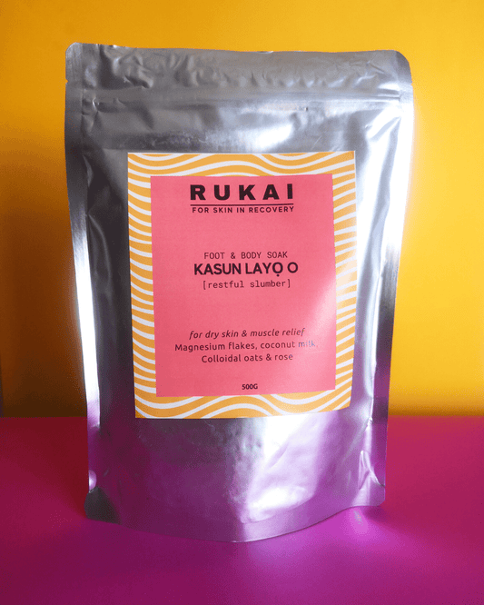 Rose, Magnesium flakes and coconut milk bath salts